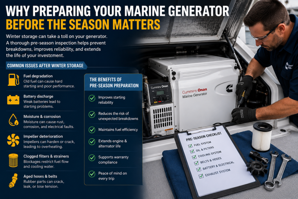 Why Preparing Your Marine Generator Before the Season Matters