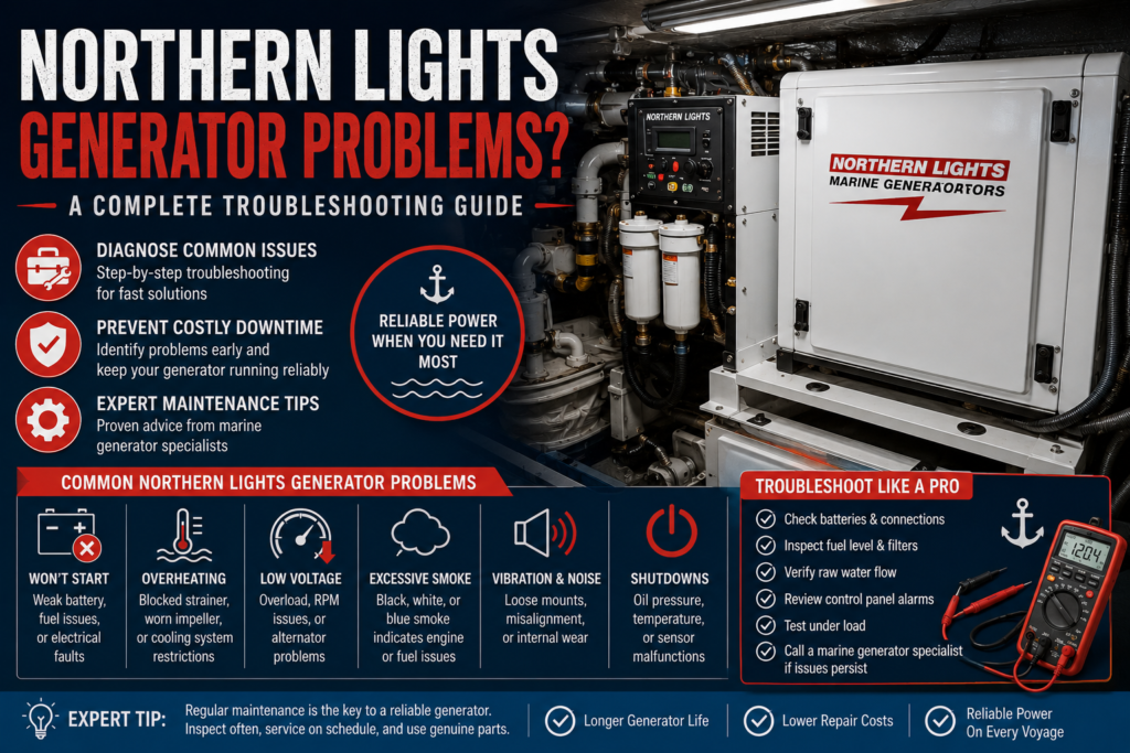 Why Northern Lights Marine Generators Experience Problems