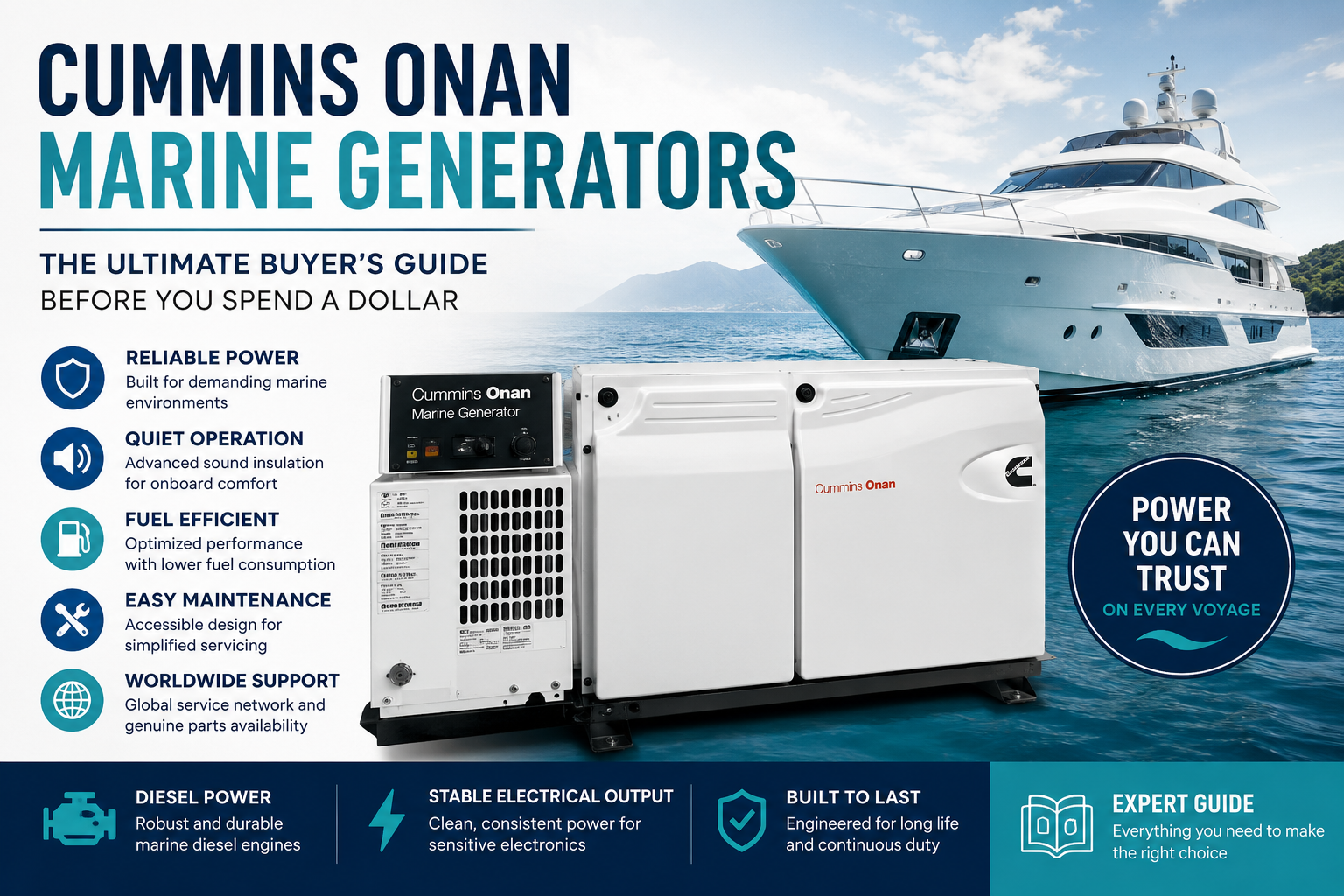 Cummins Onan Marine Generators